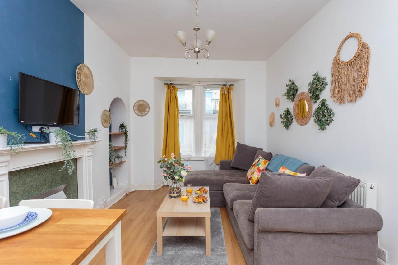 Warm 1Bed Flat Leith Walk Apartment เอดินบะระ ภายนอก รูปภาพ